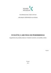 Svogūnų laikymas ir perdirbimas