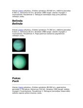 Uranas - saulės sistemos planeta milžinė 6 puslapis