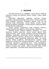 "X" įmonės verslo planas 3 puslapis