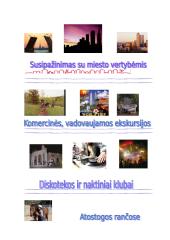 Laisvalaikio ir pramogų turizmas 4 puslapis