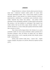 Pusiau prezidentinio valdymo ypatumai Lietuvoje 3 puslapis