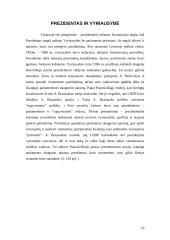 Pusiau prezidentinio valdymo ypatumai Lietuvoje 10 puslapis