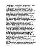 Kaip išmokti dirbti kompiuteriu? 2 puslapis