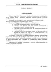 TCP-IP kompiuteriniai tinklai 17 puslapis