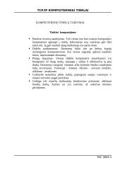 TCP-IP kompiuteriniai tinklai 3 puslapis