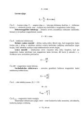 Elektromagnetizmas (su formulėmis) 2 puslapis