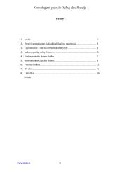 Genealoginė kalbų klasifikacija