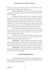 Genealoginė kalbų klasifikacija 9 puslapis