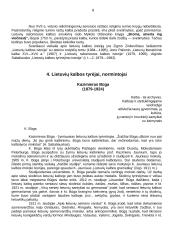 Lietuvių kalbos tyrinėjimo istorija 8 puslapis