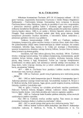 M. K. Čiurlionio biografija 4 puslapis