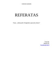 Aleksandro Stulginskio jaunystės dienos