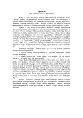 Vydūnas (trumpas konspektas)