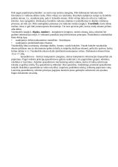 Techninė kompiuterio įranga (procesorius, atmintinė, klaviatūra, pelė, vaizduoklis, spausdintuvas) 3 puslapis