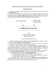 Projekto įvertinimo metodika