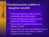 Kombinatorika valstybiniame egzamine 4 puslapis