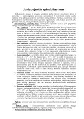 Jonizuojantis spinduliavimas