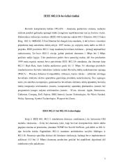 Bevieliai tinklai (IEEE 802.11 bei 802.11b standartais) 3 puslapis