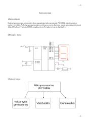 Ciklinių signalų generatorius P-5 1 puslapis