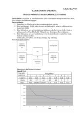 Tranzistorinio autogeneratoriaus tyrimas 1 puslapis