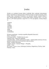 Austrijos ekonomika, geografija, bei pramonė 2 puslapis