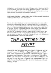 Egypt - English language project 5 puslapis