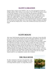 Egypt - English language project 6 puslapis