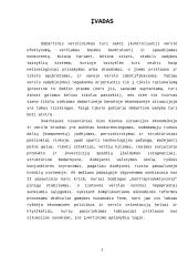 Informacinių sistemų panaudojimo Lietuvos kariuomenėje analizė taikant SWOT metodą 2 puslapis