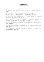 Informacinių sistemų panaudojimo Lietuvos kariuomenėje analizė taikant SWOT metodą 13 puslapis