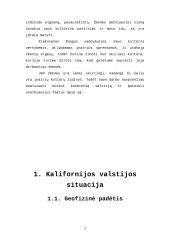 JAV Kalfornijos valstijos situacijos analizė 2 puslapis