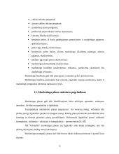 "X" įmonės marketingo planas 13 puslapis
