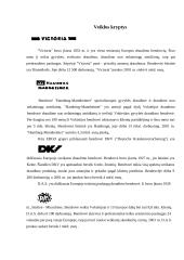 "X" įmonės veiklos charakteristika 10 puslapis