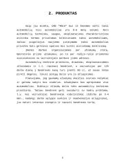 UAB "Rola" įmonės verslo planas 5 puslapis