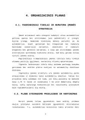 UAB "Rola" įmonės verslo planas 8 puslapis