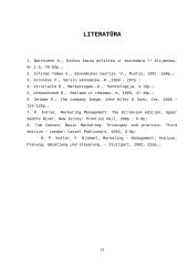 Suomijos rinkos analizė 12 puslapis