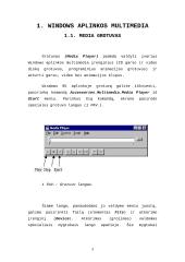 OS Windows multimedijos priemonės 3 puslapis