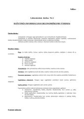 Rašytinės informacijos ergonumiškumo tyrimas
