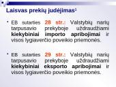 Bendrosios rinkos funkcionavimas 8 puslapis