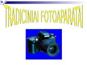 Fotoaparatų istorija bei funkcijos 11 puslapis