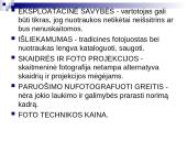 Fotoaparatų istorija bei funkcijos 13 puslapis