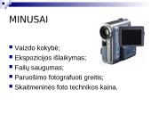 Fotoaparatų istorija bei funkcijos 20 puslapis