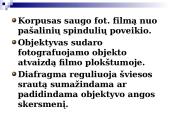 Fotoaparatų istorija bei funkcijos 9 puslapis