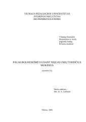 Pagalbos reikšmė ugdant neįgalumą turinčius mokinius