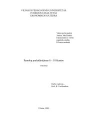 Pamokų praleidinėjimas 6-10 klasėse