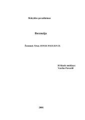 Popiežius Jonas Paulius 2 6 puslapis