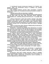 Privatizavimas Lietuvoje ir kitose šalyse 13 puslapis