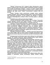 Privatizavimas Lietuvoje ir kitose šalyse 14 puslapis