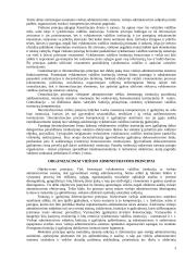Viešojo administravimo principų sąvoka, sistema ir santykis su teisinės sistemos nuostatomis  3 puslapis