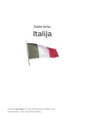 Italija - parlamentinė respublika