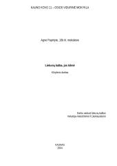 Lietuvių kalba, jos kilmė