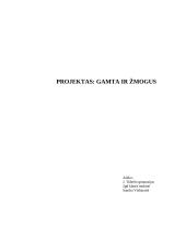 Gamta ir žmogus 2 6 puslapis